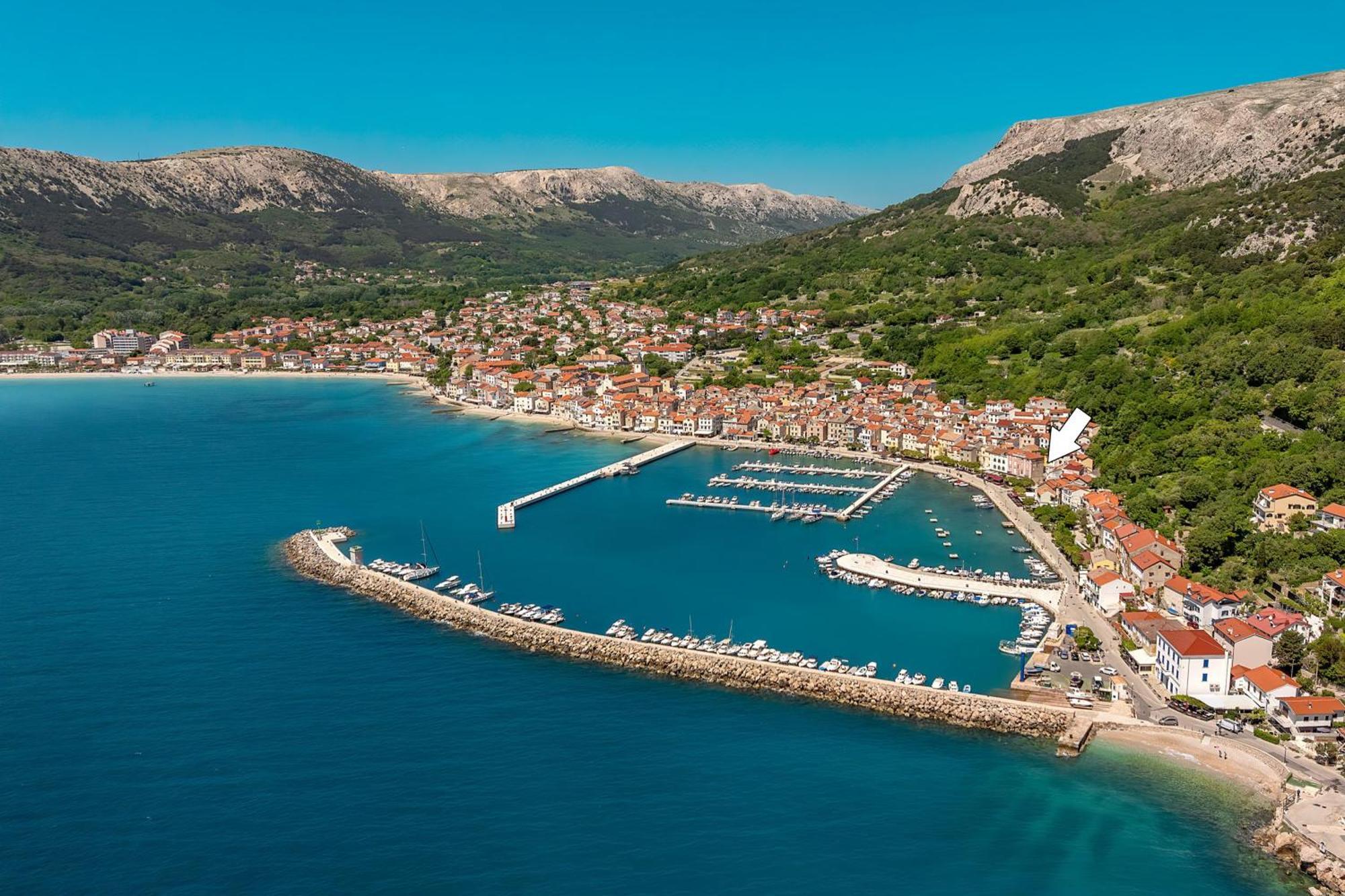 Apartment Porto With Terrace Baška Exterior foto